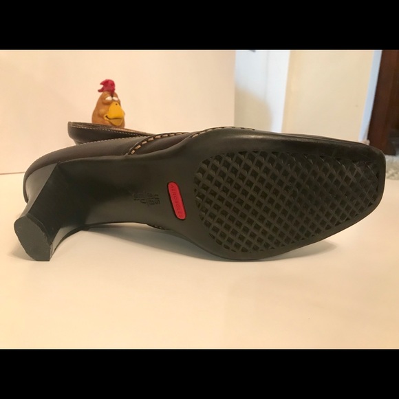 Aerosols 8.5 M Brown classic Leather mules - Picture 4 of 5